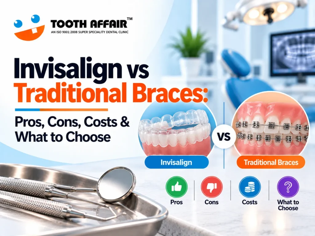 Invisalign vs Traditional Braces Pros, Cons & Costs
